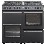 Belling Country Classic 100cm Dual Fuel Range Cooker in Black