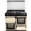 Leisure Cookmaster 100cm Gas Range Cooker in Cream