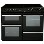 Leisure 100cm Electric Ceramic Range Cooker  in Black