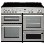 Leisure Cuisinemaster Ceramic 100cm Electric Range Cooker in Silver