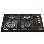 CDA Level 1 Four Burner 60cm Gas Hob in Black