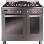 CDA 90cm Double Oven Dual Fuel Range Cooker in Stainless steel
