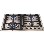 CDA 60cm Four Burner Gas Hob with FSD in Stainless steel