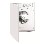 Hotpoint 6.5kg 1200rpm Integrated Washing Machine 