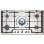 Bosch Avantixx 92cm Five Burner Gas Hob in Brushed steel