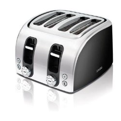 AEG AT7104B-U 4 Slot Stainless Steel Toaster