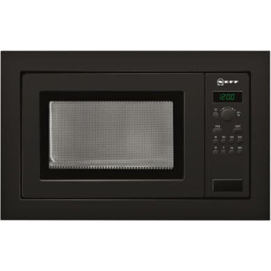Neff H56W20S0GB Black Built-In Microwave