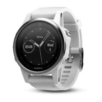 Garmin Fenix 5S 42mm - Silver with Carrara White Band