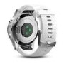 Garmin Fenix 5S 42mm - Silver with Carrara White Band