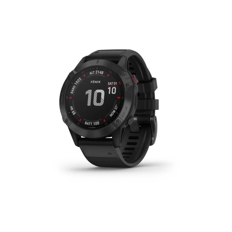 Garmin Fenix 6 Pro 47mm - Black with Black Band