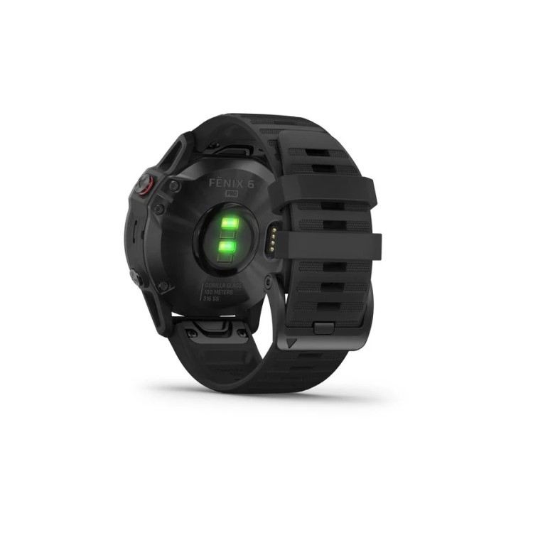 Garmin Fenix 6 Pro 47mm - Black with Black Band
