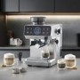 Caso Espresso Gourmet & Grind Coffee Machine 1826 - Black