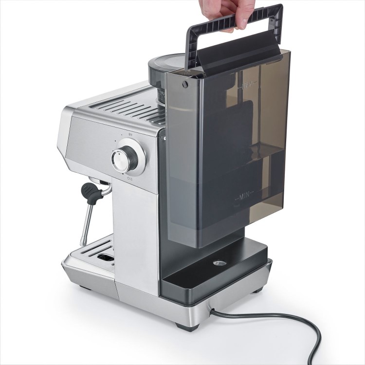 Caso Espresso Gourmet & Grind Coffee Machine 1826 - Black