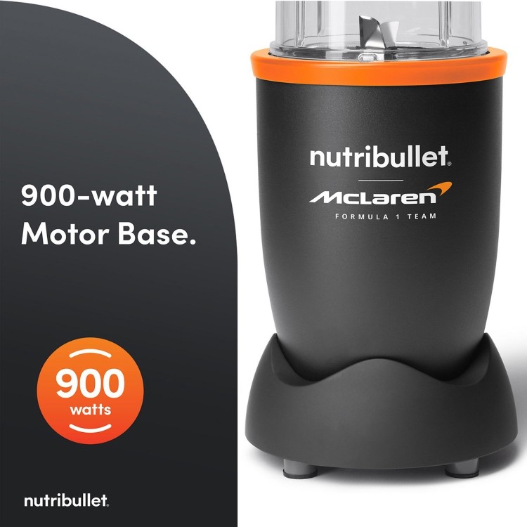 Nutribullet 02775 McLaren Portable Blender with USB Rechargeable Battery - Grey