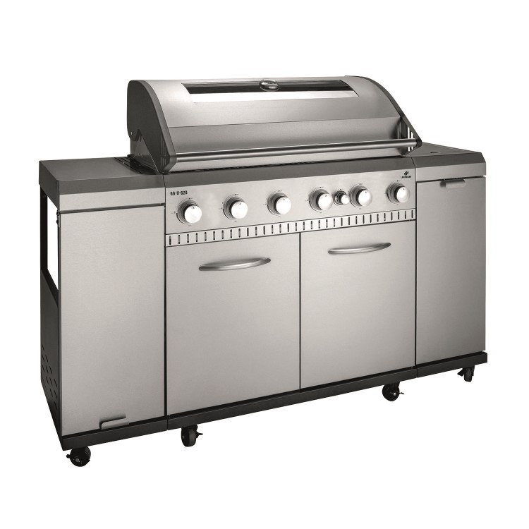 Landmann Rexon Cook 6.1 Gas BBQ - Stainless Steel