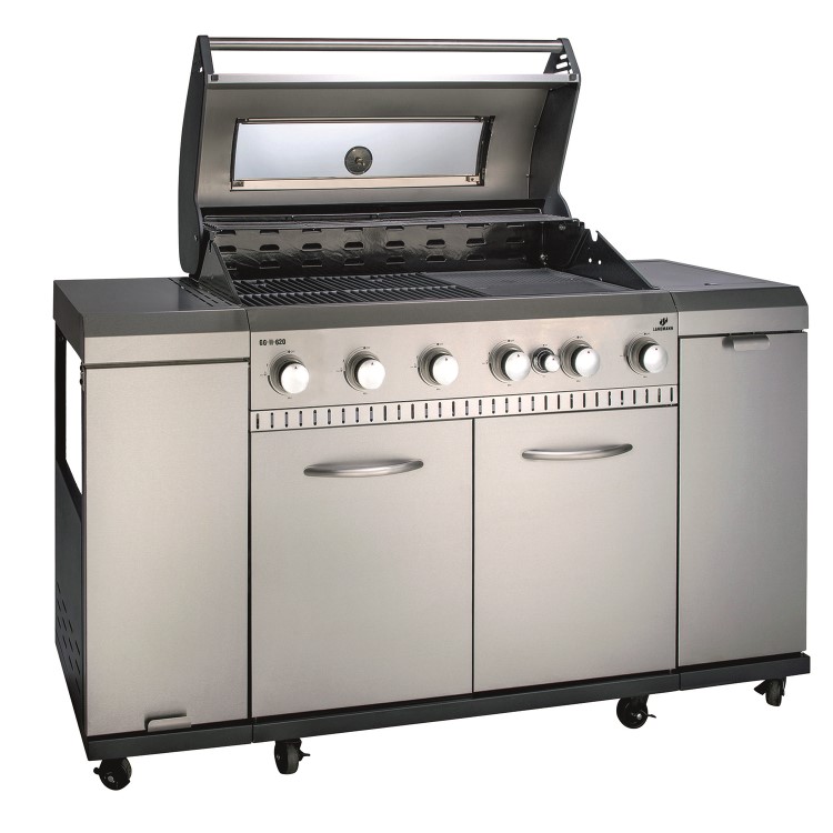 Landmann Rexon Cook 6.1 Gas BBQ - Stainless Steel