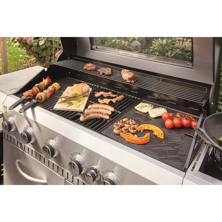 Landmann Rexon Cook 6.1 Gas BBQ - Stainless Steel