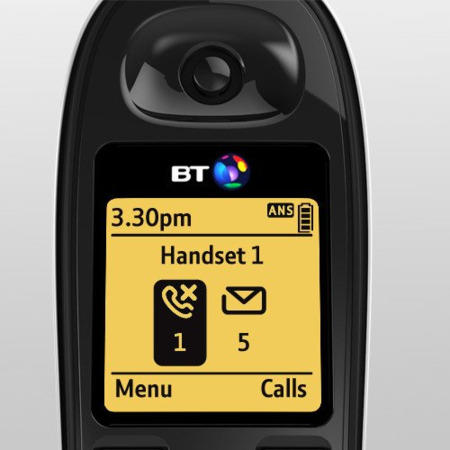 BT 7600 Cordless Telephone with Answer Machine - Single
