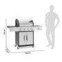 Landmann Triton Maxx 4.1 Gas BBQ - Stainless Steel