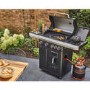 Refurbished Landmann Fryton Cook 4.1 Gas BBQ with 3.5L Air Fryer - Black