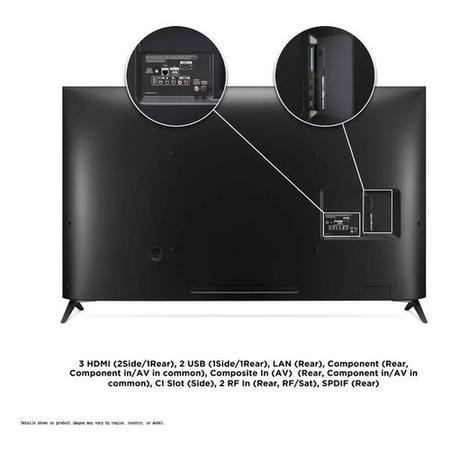 Refurbished LG 75" 4K Ultra HD with HDR10 Pro LED Freeview HD Smart TV without Stand