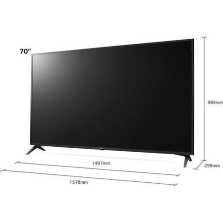 Refurbished LG 75" 4K Ultra HD with HDR10 Pro LED Freeview HD Smart TV without Stand