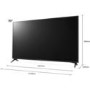 Refurbished LG 75" 4K Ultra HD with HDR10 Pro LED Freeview HD Smart TV without Stand