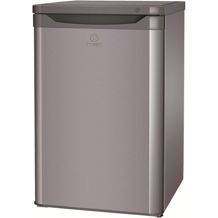 Indesit TZAA10S 78 Litre Freestanding Under Counter Freezer 55cm Wide - Silver