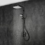 Mira Opero Dual Black Thermostatic Mixer Shower