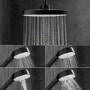 Mira Opero Dual Black Thermostatic Mixer Shower