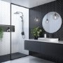 Mira Opero Dual Black Thermostatic Mixer Shower