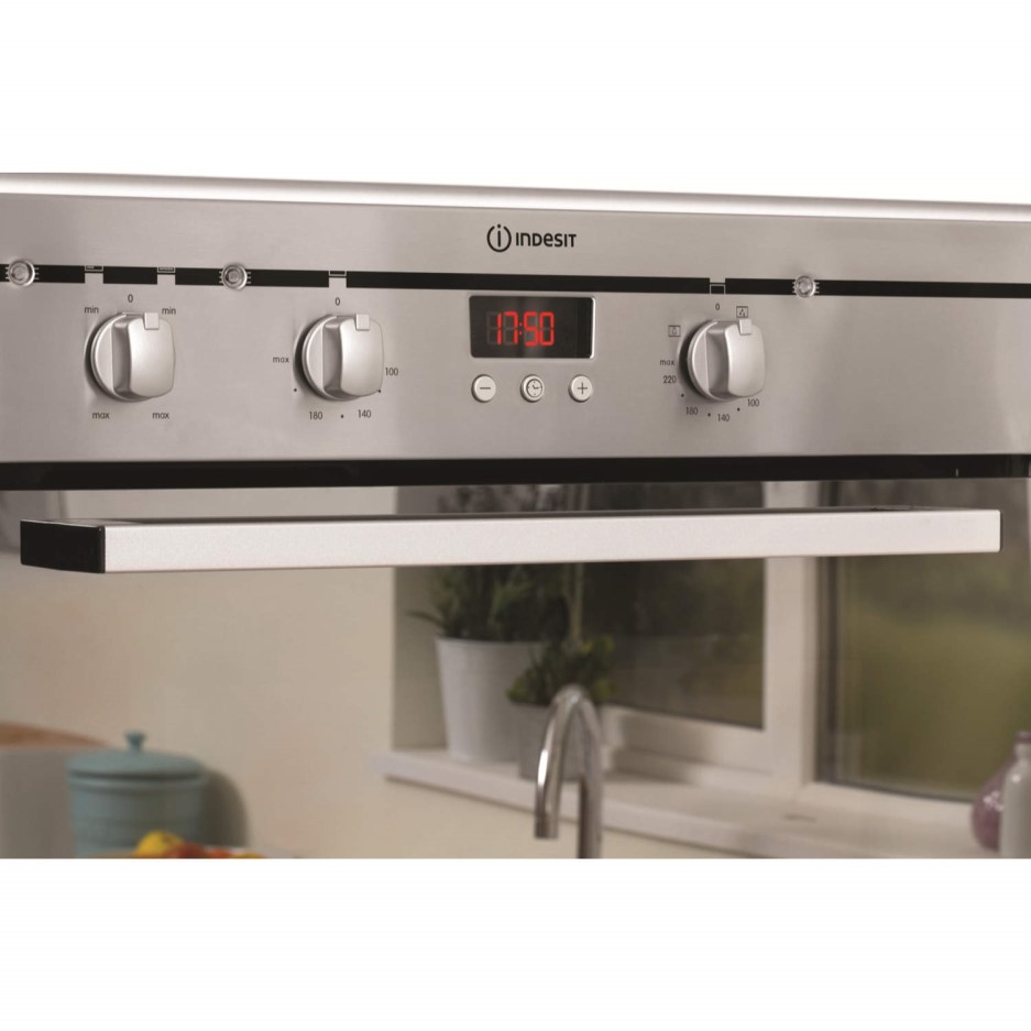 Indesit FIMDE23IXS Multifunction Electric Builtin Double Oven