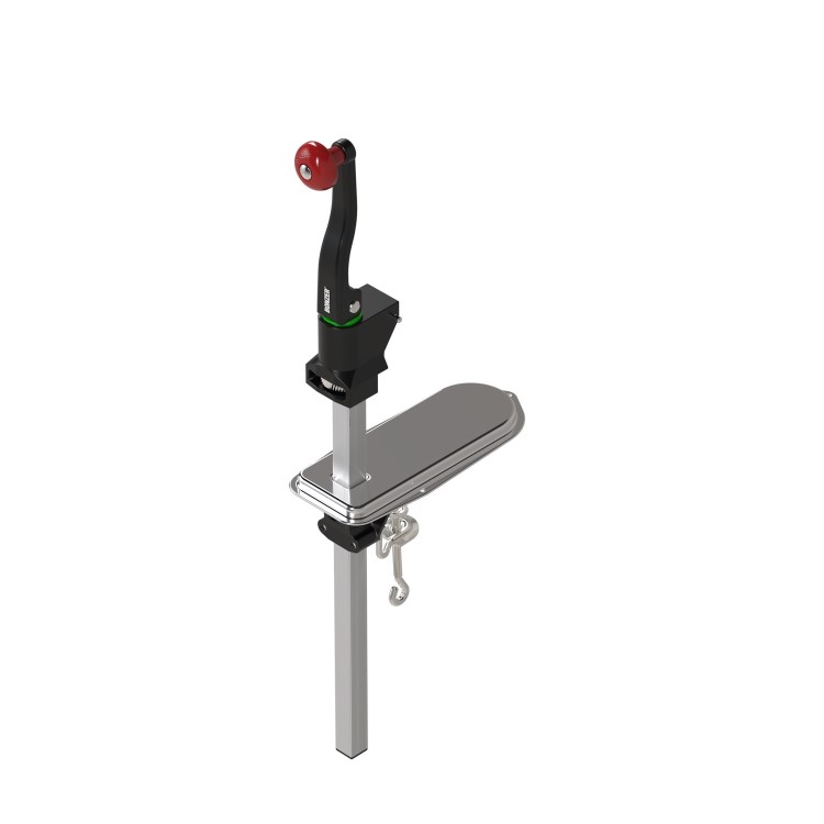 Bonzer EZ40 Bench Can Opener - 16" Shaft, 40 Cans Per Day