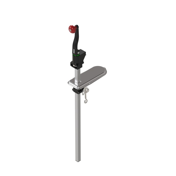 Bonzer EZ40 Bench Can Opener - 25" Shaft, 40 Cans Per Day