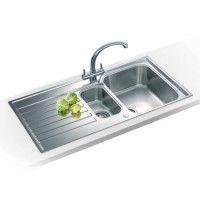 GRADE A3 - Heavy cosmetic damage - GRADE A2 - Minor Cosmetic Damage - Franke ASX651 Ascona 1.5 Bowl Reversible Stainless Steel Sink