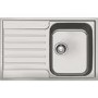 Franke Argos 611-78 Single Bowl Inset Chrome Stainless Steel Kitchen Sink