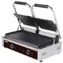 Hamoki PG-25F Twin Contact Grill. Flat Top and Bottom Plates. 2 x 13 amp Plug In Panini Grill