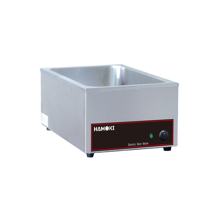 Hamoki BM-165 1/1 Gastronorm Size Bain Marie Wet Heat Depth 150mm. 13 Amp