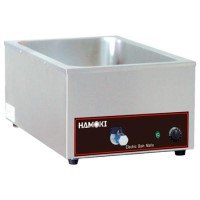 Hamoki BM-165T 1/1 Gastronorm Size Bain Marie Wet Heat With Drain Tap. Depth 165mm 13 Amp Hamoki BM-165T 1/1 Gastronorm Size Bain Marie Wet Heat With Drain Tap. Depth 165mm 13 Amp