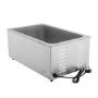 Hamoki BM-165T 1/1 Gastronorm Size Bain Marie Wet Heat With Drain Tap. Depth 165mm 13 Amp