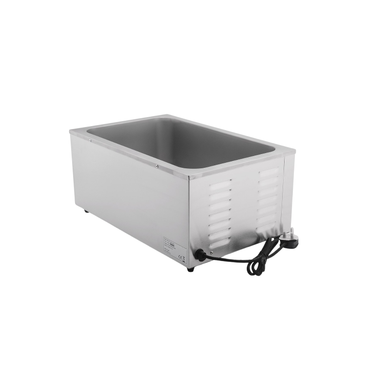 Hamoki BM-165T 1/1 Gastronorm Size Bain Marie Wet Heat With Drain Tap. Depth 165mm 13 Amp