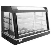 Hamoki FM36 Heated Food Display Cabinet - Front & Rear Door Warmer 3 Shelves 150ltr Capacity 13 amp