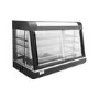 Hamoki FM48 Heated Food Display Cabinet - Front & Rear Door Warmer 3 Shelves 370ltr Capacity 13 amp