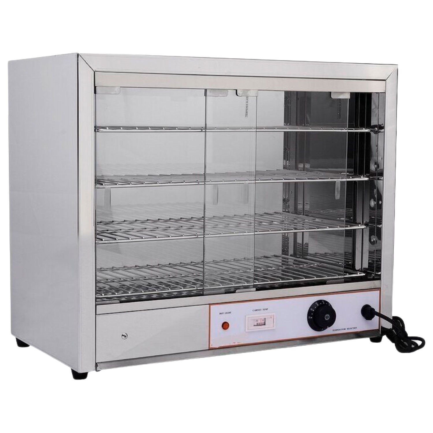 Hamoki FW-580 Heated Pie Cabinet 50 Pie Capacity 4 Shelves