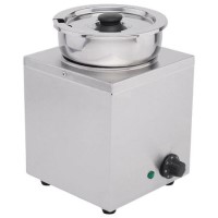 Hamoki BMP-4 Round Pot Wet Bain Marie 3.5ltr. 13 Amp Plug In