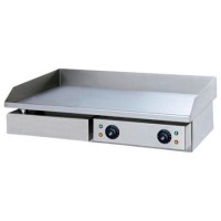 Hamoki FT-820 Electric Countertop Griddle Dual Zone 730mm Wide 13 amp 2 x 3kW