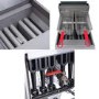 Hamoki GF150-LPG 5 Burner Gas Fryer Single Tank Twin Basket 37 Ltr 150000 BTU