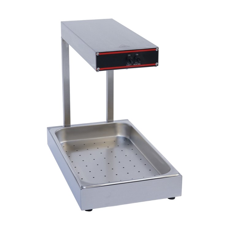 Hamoki CS-310 Countertop Chip Dump - Food Warmer 1/1 GN Size 13 Amp Plug