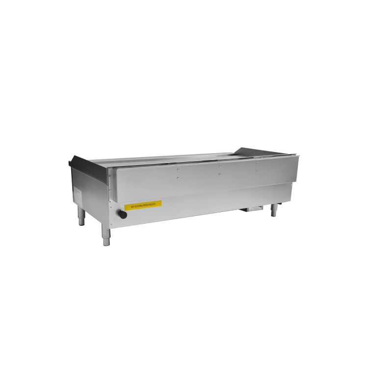 Hamoki ECB-60SX Premium Supersize Gas Countertop 5 Burner Charbroiler Five Controls 150000 Btu/hr