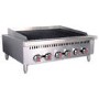 Hamoki GCB-36 Large 6 Burner Heavy Duty Gas Radiant Charbroiler 6 Controls 120000 Btu/hr